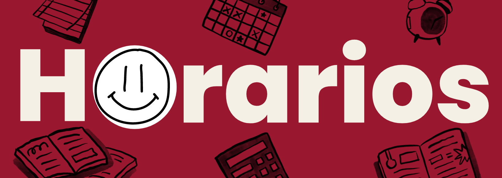 Portada Horarios Rojo
