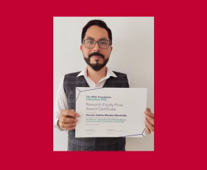 Hernán Andrés Morales Navarrete, investigador de la Universidad de Las Américas, recibió el Research Equity Prize